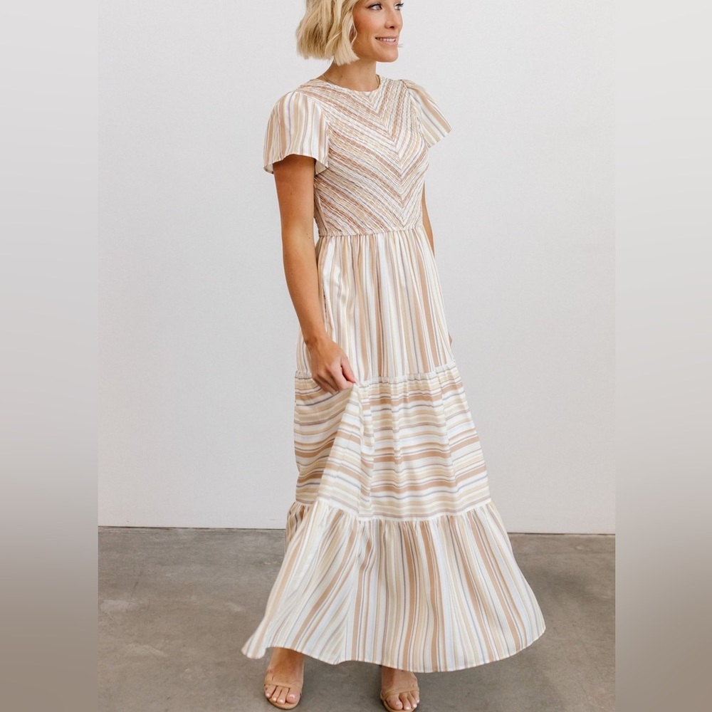 Bohme striped maxi dress